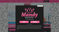 Desktop Screenshot of mandymajestic.com